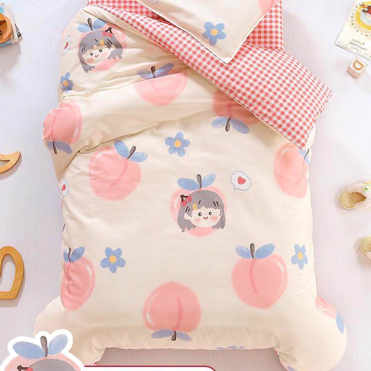 纯棉幼儿园被子三件套全棉被褥六件套宝宝午睡入园婴儿童床上用品
