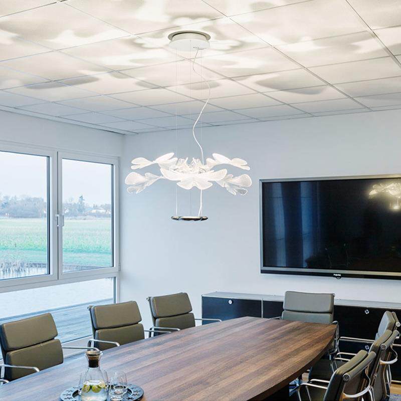 创意花瓣造型客厅吊灯简约现代个性大气酒店客房大厅装饰欧式灯具