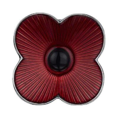 Poppy Souvenir Pin Lest We Forget Red Poppy Flower Lapel