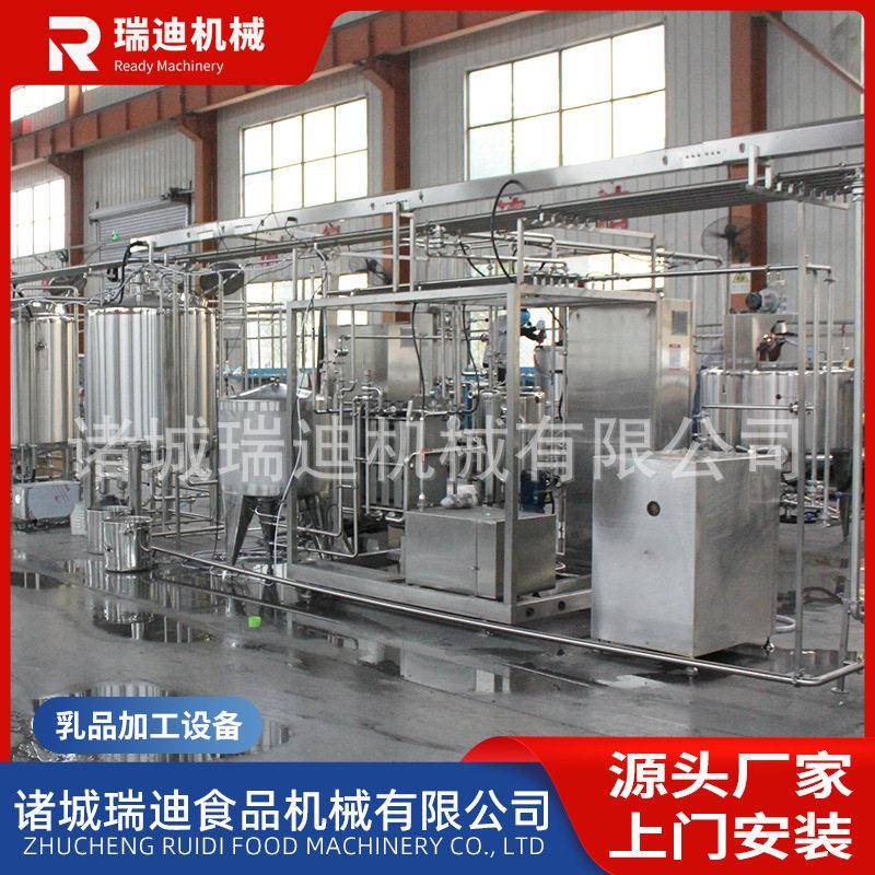 全套蓝旗奶豆腐加工设备 小型白油生产流水线内蒙老酸奶生产线