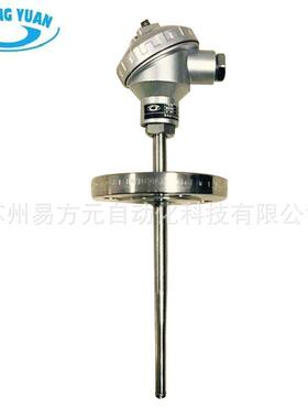 专业生产法兰连接通用型Pt100热电阻WZP-430一体化铂热电阻