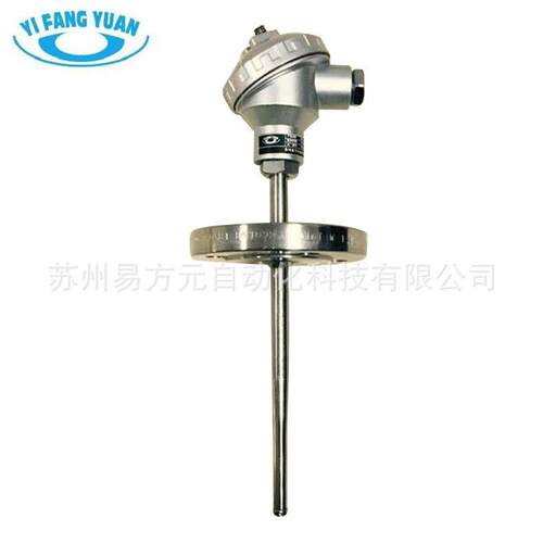 专业生产法兰连接通用型Pt100热电阻WZP-430一体化铂热电阻