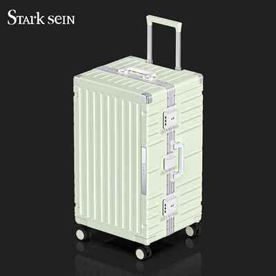 新款STARK SEN行李箱女大容量框拉I杆旅行箱2铝8寸学生密码箱箱子
