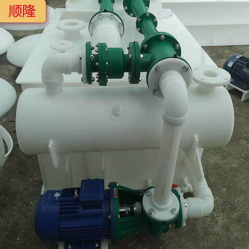 卧式PP釜水射真空机抽组反喷应水设备AUK聚丙烯水喷射成套真空机