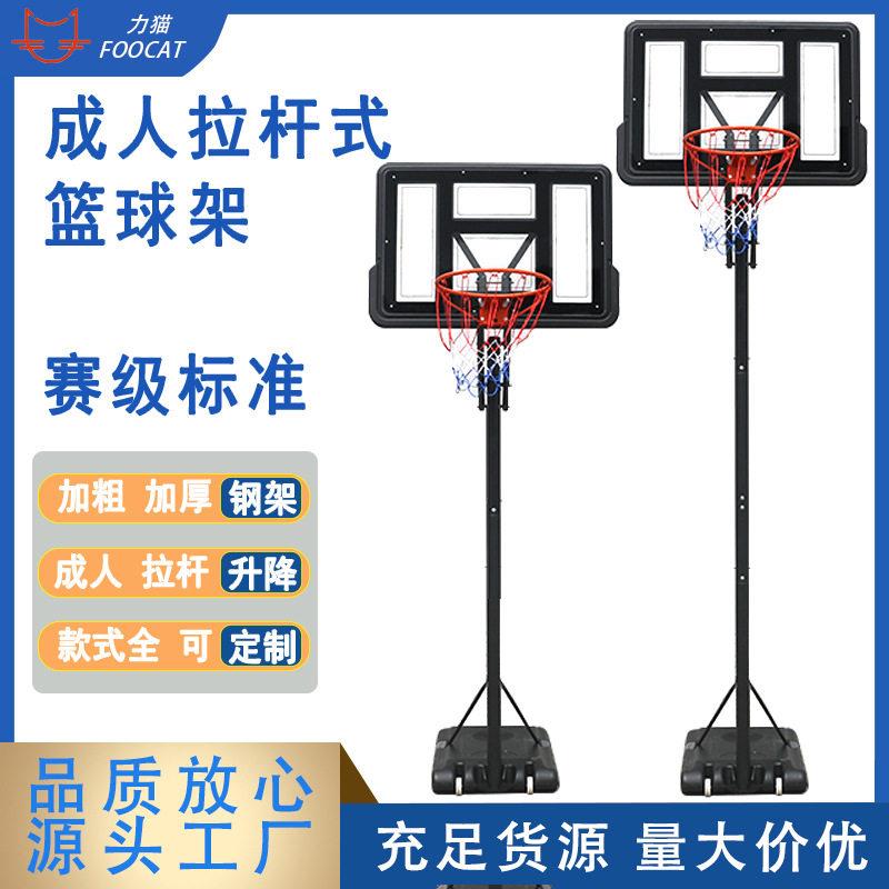 室内外成人青少年可移动可升降户外家用便携式篮球架