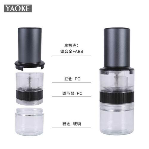 咖啡研小碎磨机机搅研磨型粉碎机五M200A谷杂粮打碎磨粉机磨豆六