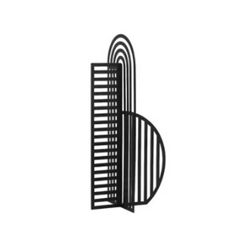 客厅样板房书房方圆欧式简约金属售楼处几何现代软网格装饰品摆件