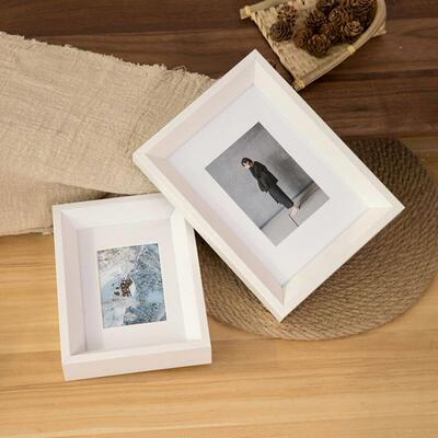 Nordic simple wooden photo frame square picture frames 相框