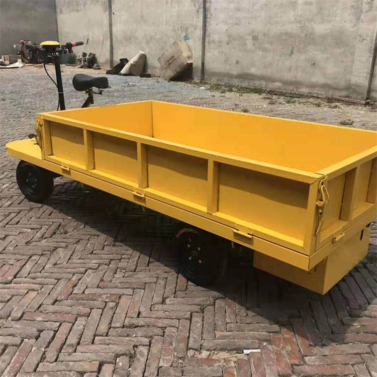成德 四轮平板车 站驾座驾运输车 驾驶式电动运输车