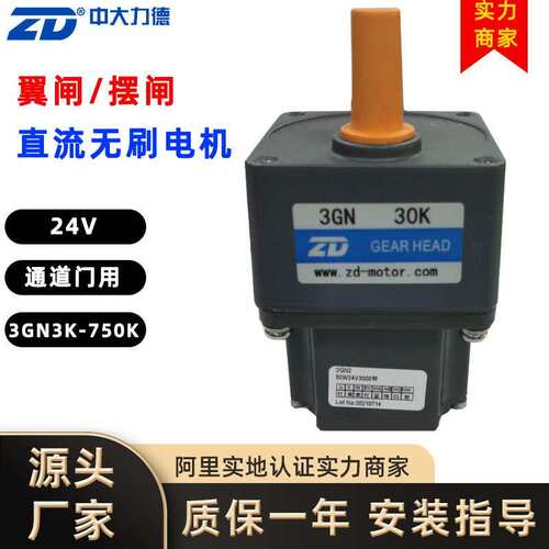 ZD力德三相异步电动机调速电机直流无刷电机闸门用大功率