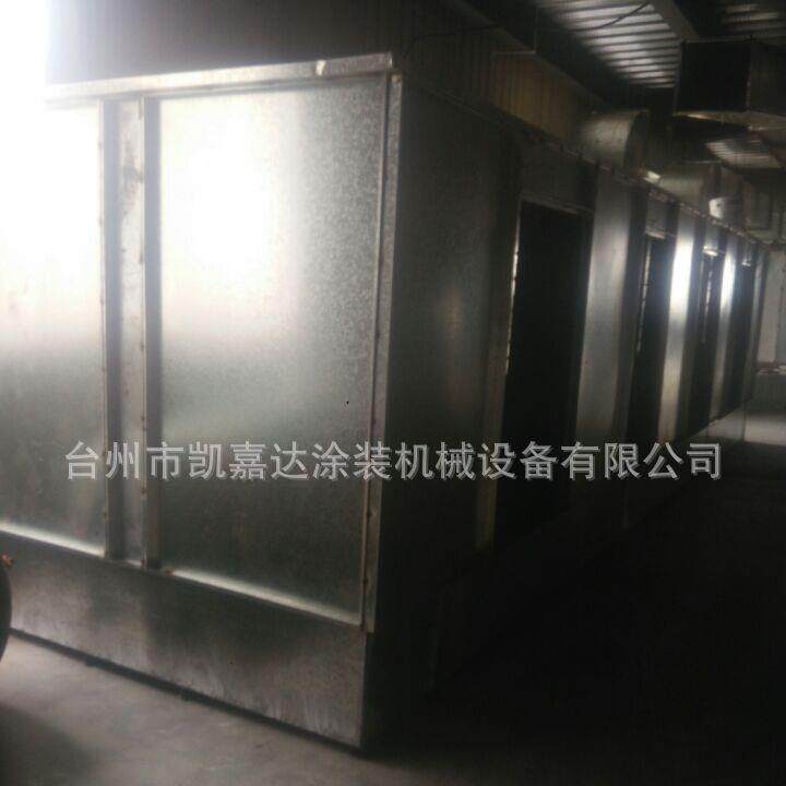 不锈钢隧道烘烤炉工业涂装喷塑喷油喷漆台水帘喷雾废气处理设备