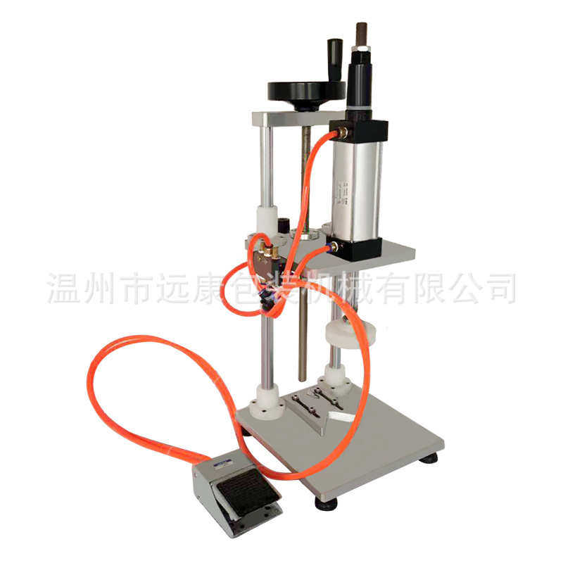 塑料瓶冲压盖拍盖油壶机机酱冲压机盖包装油瓶打封盖塑料盖气动机