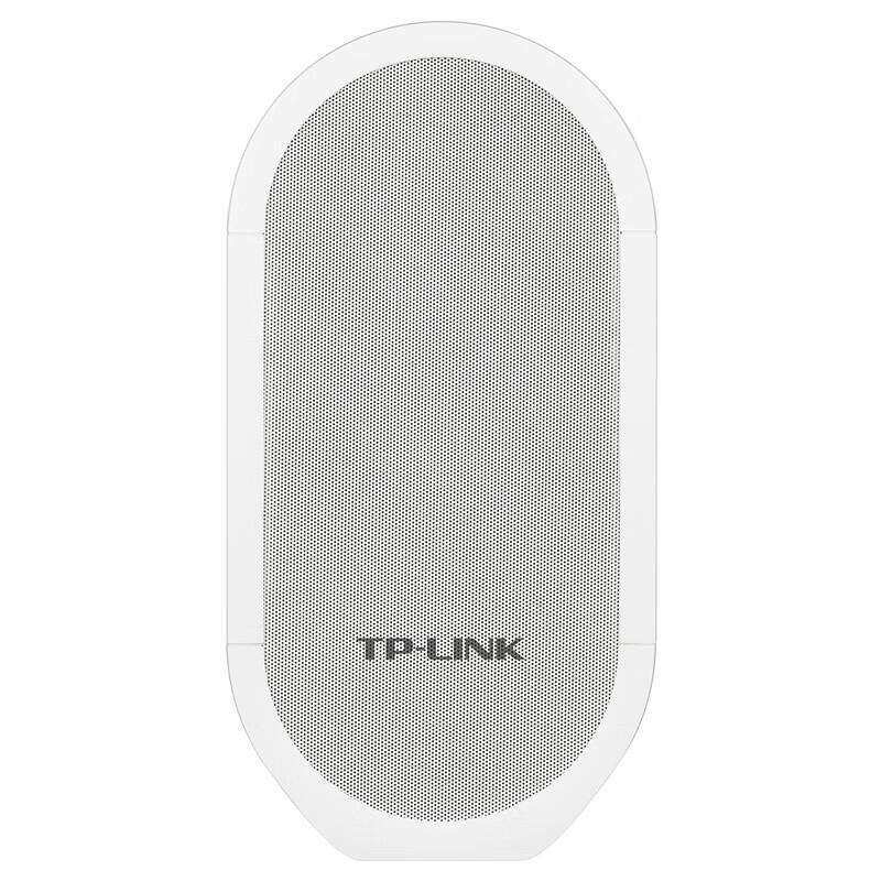 TP-LINK POE供电网路防水音柱 户外广播 20W三网口级联网络高低音