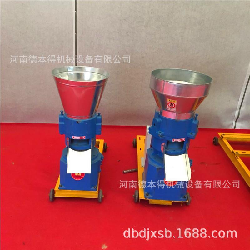 牛羊饲料颗粒机 米鸡兔鱼殖用械 玉秸秆成型平模造粒机机养厂