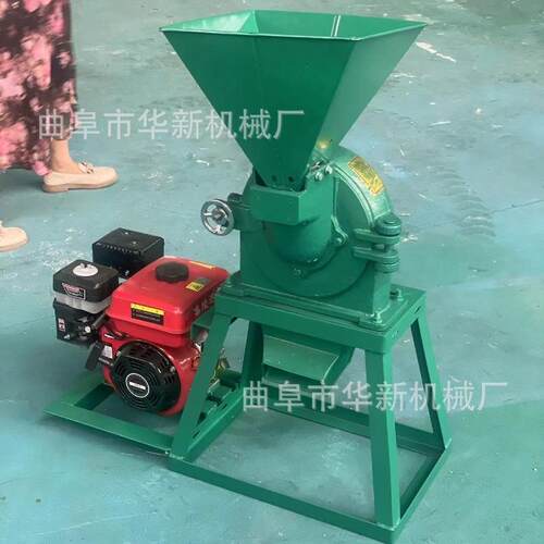 自吸进料玉米大豆磨粉机多用途化肥颗粒粉碎机 面条渣粉碎机细磨