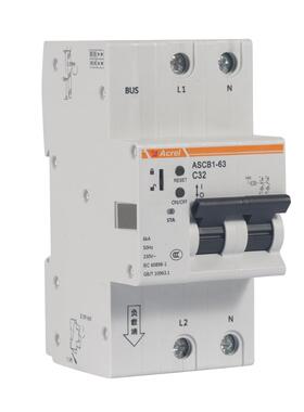 安科瑞ASCB1-63-C16-2P智能小型断路器实时监测电压电流功率