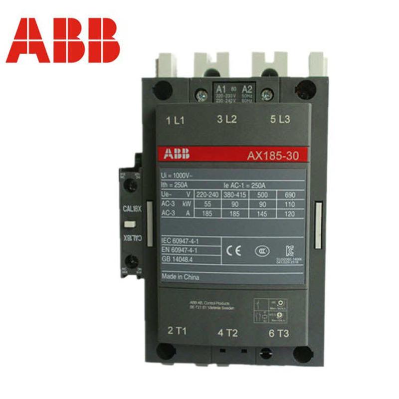 供应  A185-30-11  AC 220V 185    原厂    ABB    交流接触器