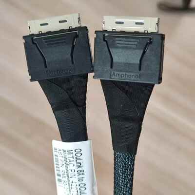 Oculink SFF-8611 to SFF-8611 8i 8X cable SAS服务器背板数据线
