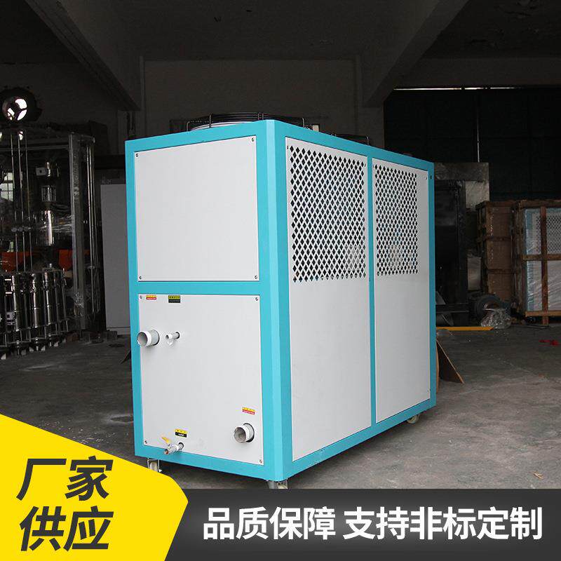 工业冷却器 微电脑控制水冷壳管式冷水机 低温式钛泡式冷水机