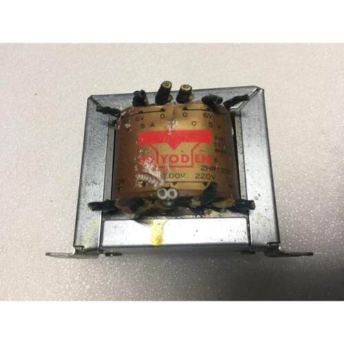 日本丰澄TOYODEN 2HR1205 双组6V 10V 12V0.5A变压器