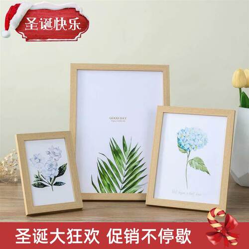 Wooden Photo Frame For Wall Hanging 10X15 15X20 20X25cm A4 W