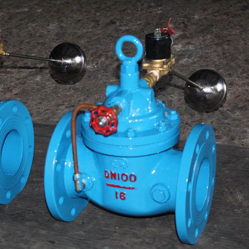 金钛106X电动遥控浮球阀球墨铸铁碳钢水利控制阀源头工厂