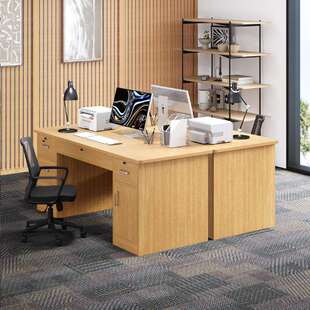 组电脑桌台桌A095式 办公椅合简约桌现代家用学生学习桌书桌书柜一