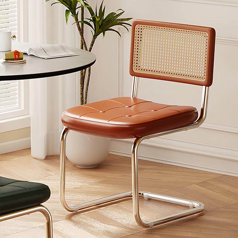 中古风彷藤编餐椅北欧原木风饭厅餐桌椅透气家用阳台休闲靠背椅子,住宅家具,餐椅,淘宝优惠券,粉丝福利购,淘宝优惠卷