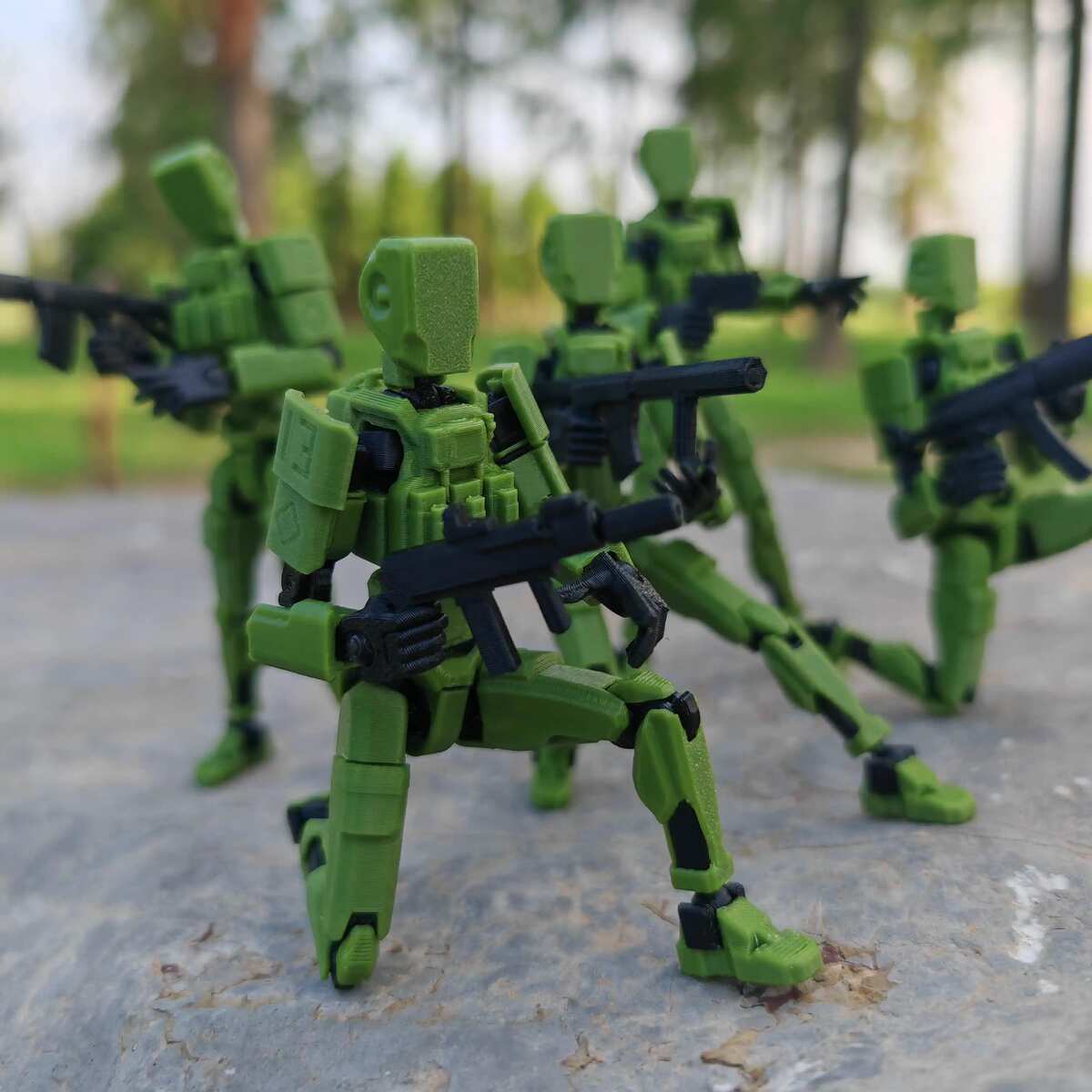 多关节可动人偶兵人幸运生日礼物士兵玩偶摆件潮流人仔3d打印玩具
