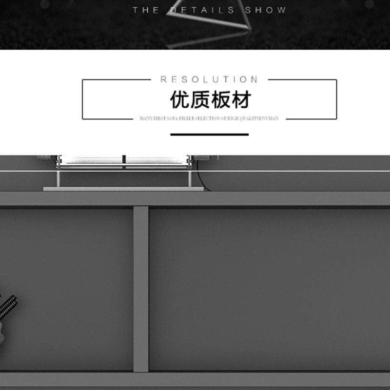 现代简景约办室背柜老板总监用书架经理YC200521板文式件公柜