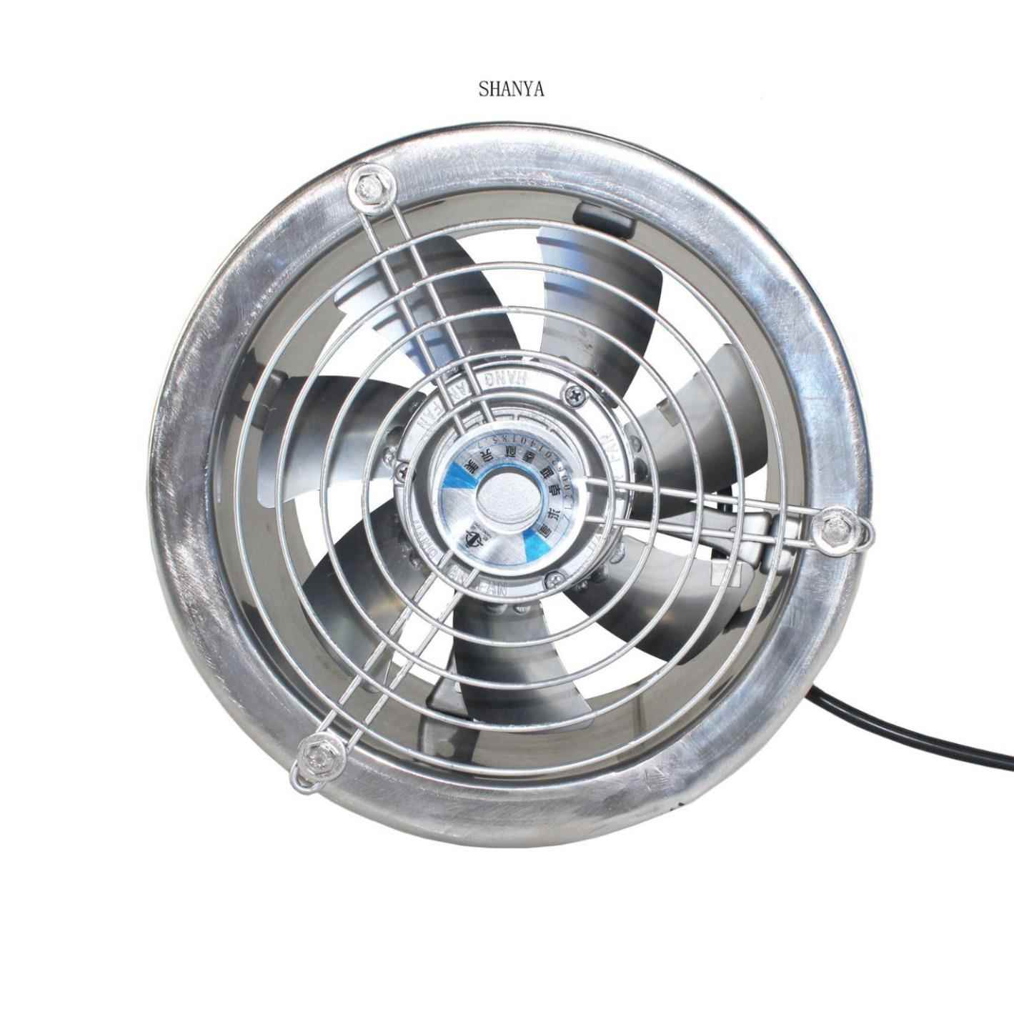 不锈钢系外转机子轴列流风YWF4TCLE-00高4筒管道风机通风换气耐腐