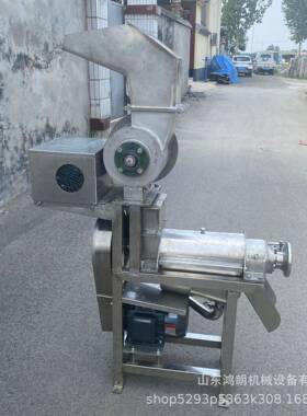 百香果去籽挤压榨汁机1吨苹果榨汁机 大型鲜榨原汁机 破碎打汁机