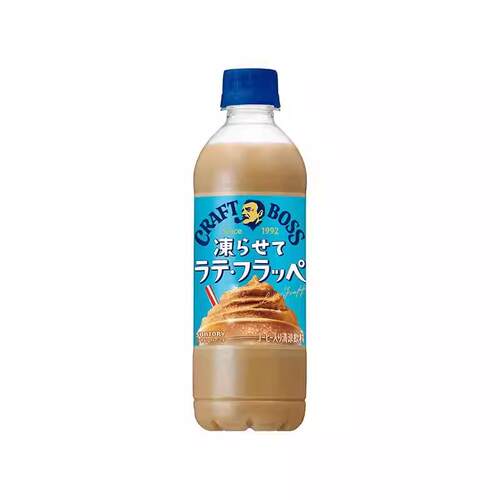 日本进口三得利CRAFT BOSS冷冻拿铁冰沙牛奶咖啡星冰乐冷饮440ml
