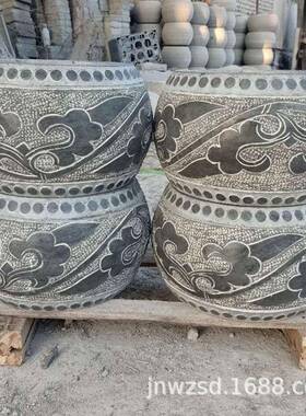 仿古庭院石器厂别墅景观石制工艺品造价小院做旧石雕图