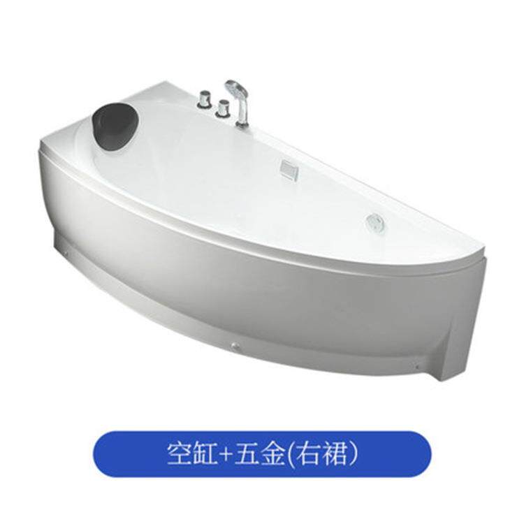 小户型小寸亚克力WSA家用按摩舒冲尺浪浴泡澡浴缸盆迷你适轻奢风