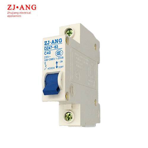 珠江Dz47-63小型断路器单极空气开关家用开关40A保护器1Pc6A-63A