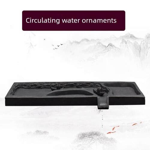 古鱼缸景观流水摆件成套循环水室外庭院鱼塘水箱水循环过滤系统