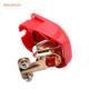 新款 汽车电瓶桩头卡子新型纯铜红打火线头蓄电池卡头夹头电瓶柱头