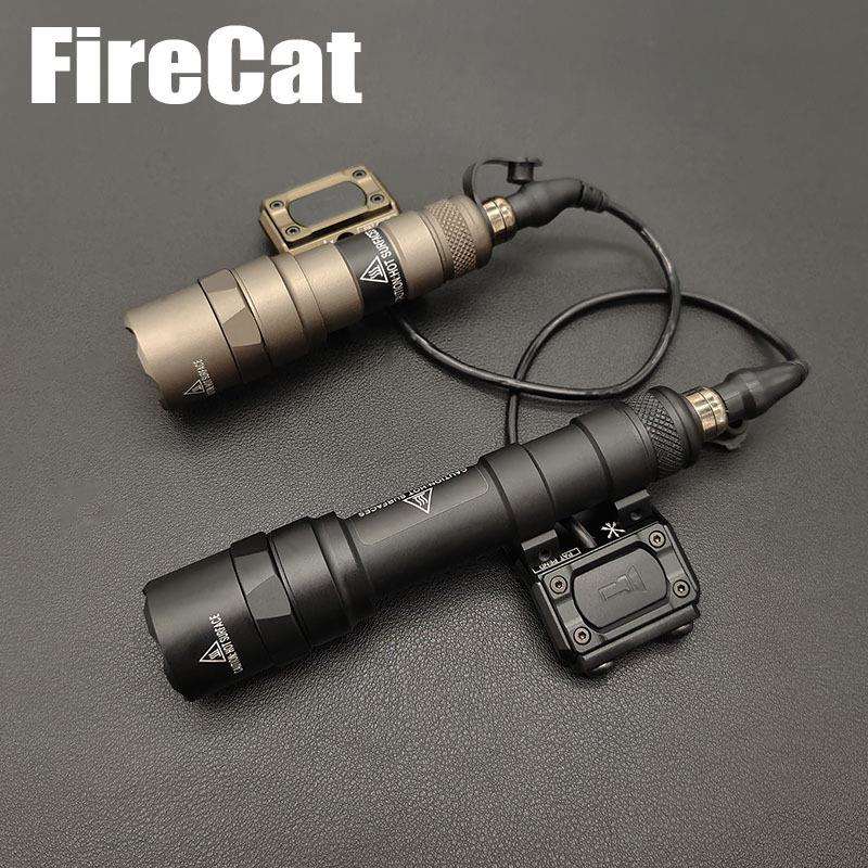 M300B/M600B手电筒LED强光照明长亮点亮双功能鼠尾开关组合套装