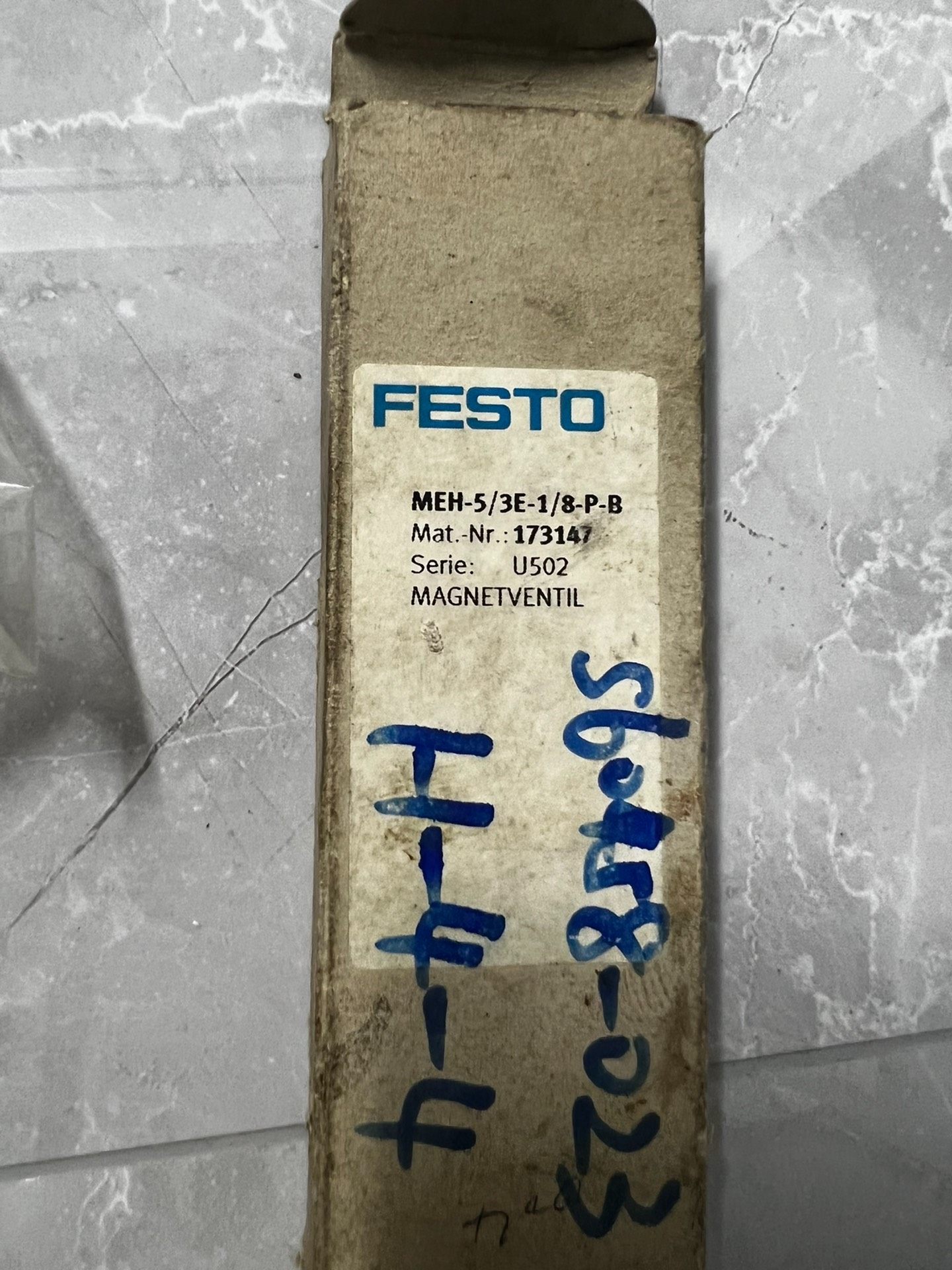 FESTO 费斯托 电磁阀 MEH-5/3E-1/8-P-B