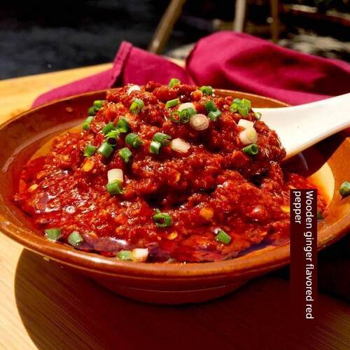 木姜辣酱红辣椒重庆秀山土特产米豆腐特色辣酱100g袋