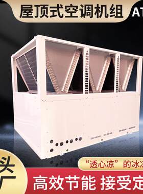 屋顶式空调机组恒温恒湿新风系统净化空气处理机组合式屋顶一体机