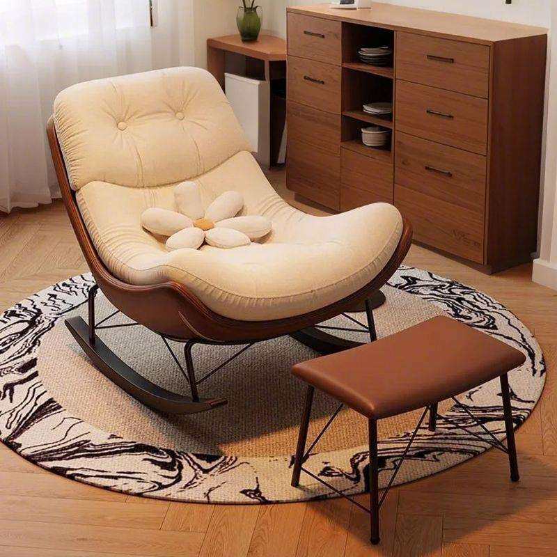 懒人沙发可躺可睡单人摇椅轻奢躺椅成人阳台家用休闲椅子