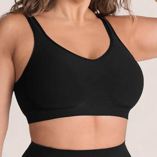 Women's bra without steel rim, plus size adjustable, plus