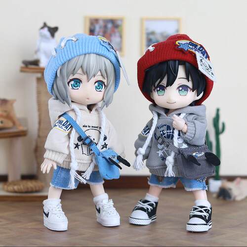ob11娃衣阿巳2.0 美式套装 GSC P9 UFDOLL 妖精体12分BJD娃衣服