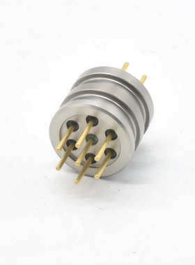 液压设备使用35Mpa高压气密封玻璃烧结防水连接器7芯接线端子