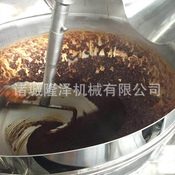 电加热行星搅拌炒锅 红油辣椒酱搅拌夹层锅 火锅底料熬制锅,搅拌
