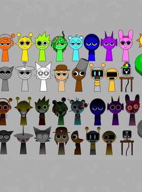 2025新戏节奏盒子毛绒公仔punki游s周边变款异畸形r西蒙玩偶玩具