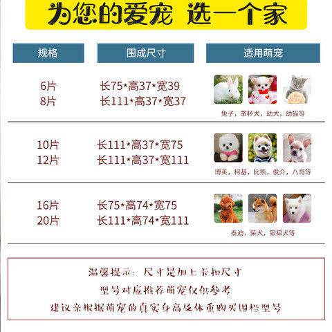 狗狗围栏宠物室内带厕所狗猫兔笼子隔离门护栏自由组合小型犬栅栏