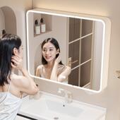 蜂窝铝浴镜纳柜挂墙卫生间浴镜洗室手室间镜子置物架收842储物柜